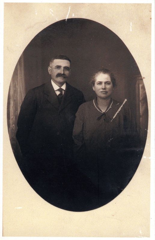 Joseph Labourbe et son épouse Antoinette Servagent